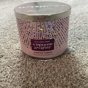 Bath and body works candle